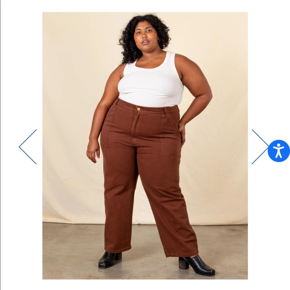 SAMPLE SALE - Work Pants Petite - Fudgesicle Brown